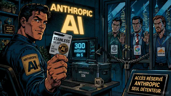 Anthropic rachète Stainless et prive ses rivaux d'un outil clé