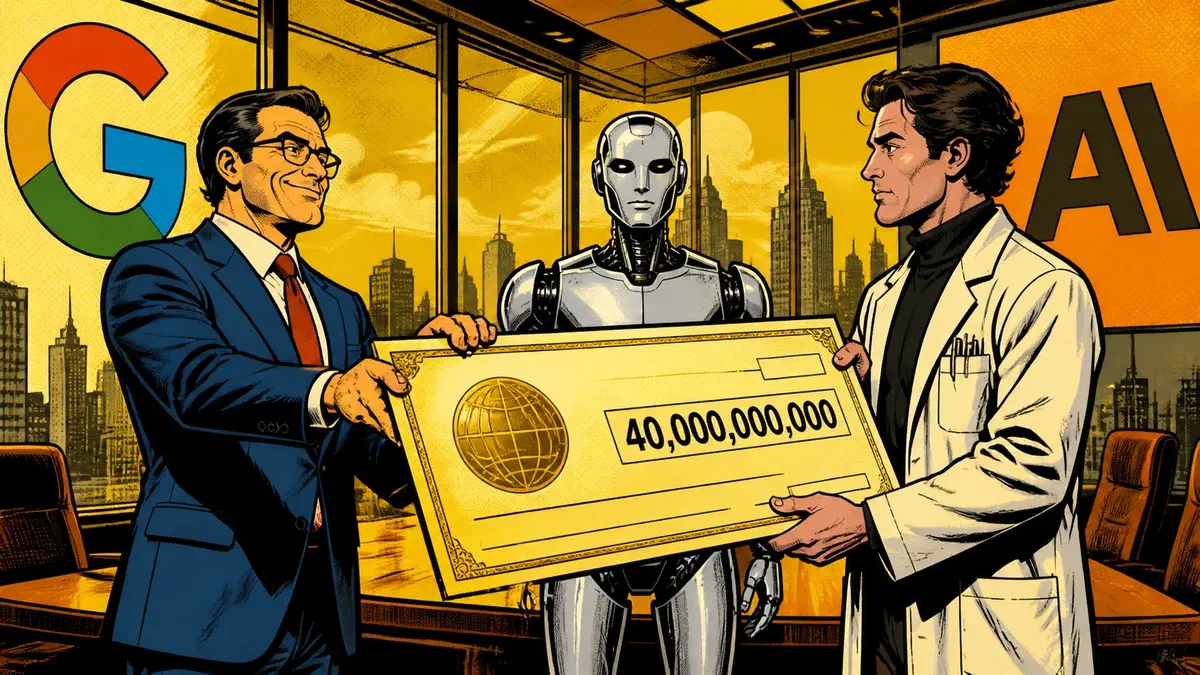 Google investit 40 milliards dans Anthropic, concurrent de Gemini
