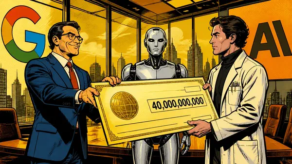 Google verse 40 milliards à Anthropic et finance son propre concurrent