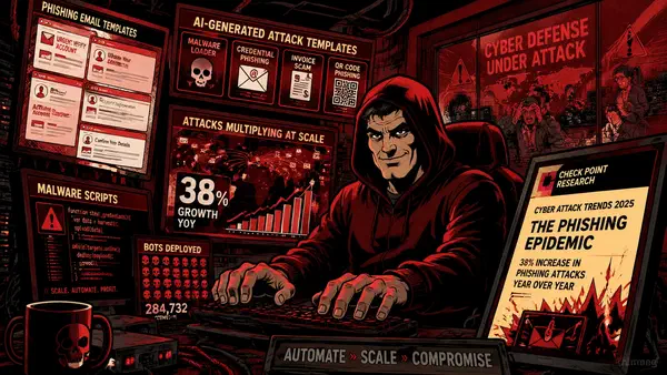 Les cyberattaques s'industrialisent, l'IA signe les nouveaux exploits